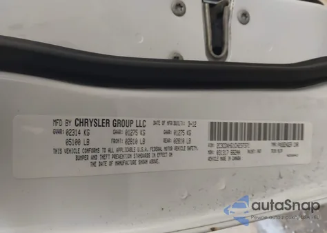 2012 Dodge Charger Sxt z USA, uszkodzony, nr VIN 2C3CDXHG1CH237371